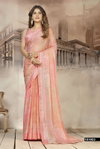 Shridha 16 By Vallabhi Moss Georgette With Abstract Print Saree Online Wholesale